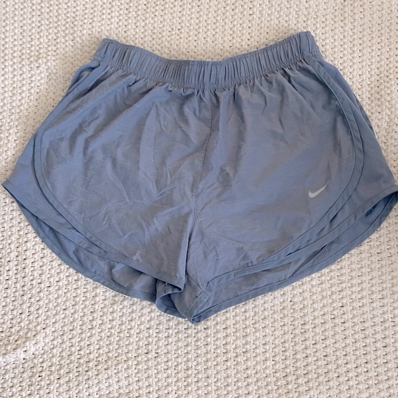 Nike Light Blue Heather Dri-Fit Shorts - Picture 1 of 1
